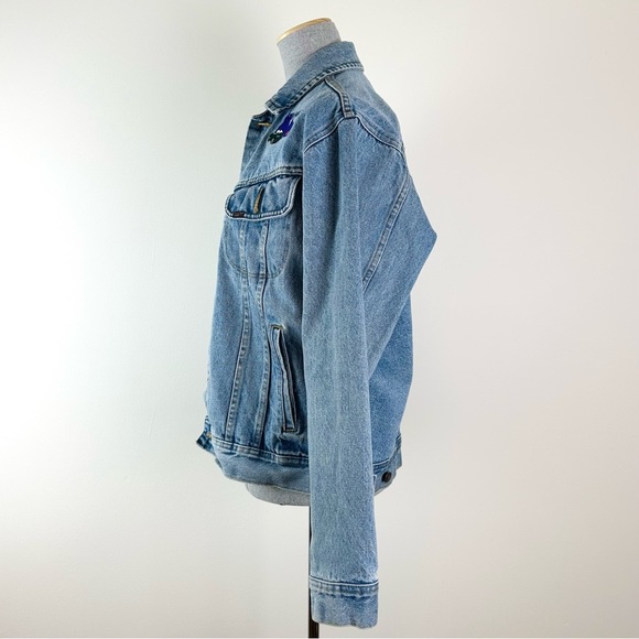 Vintage Lee Old Pueblo Miata Club 🚙 Denim Jacket - Picture 7 of 8